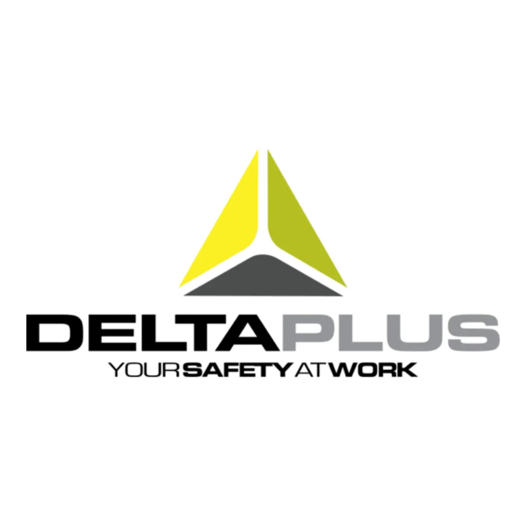Logo de Delta Plus, equipos de protección laboral